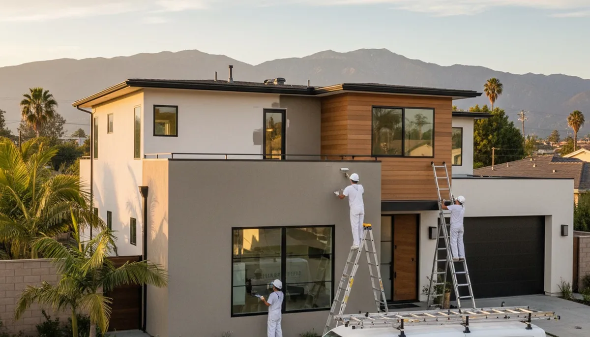 House painting services in Long Beach, CA for residential interior and exterior painting projects