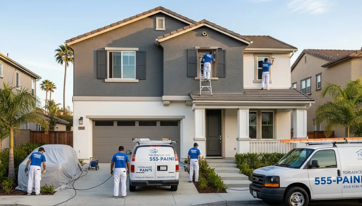House painting services in Long Beach, CA for residential interior and exterior homes